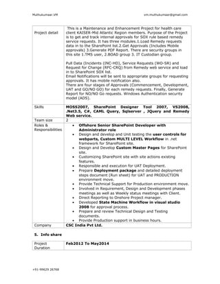 Muthukumaar_Resume | PDF
