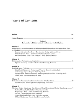 Applying Big Data Analytics in Bioinformatics and Medicine 1st Edition ...