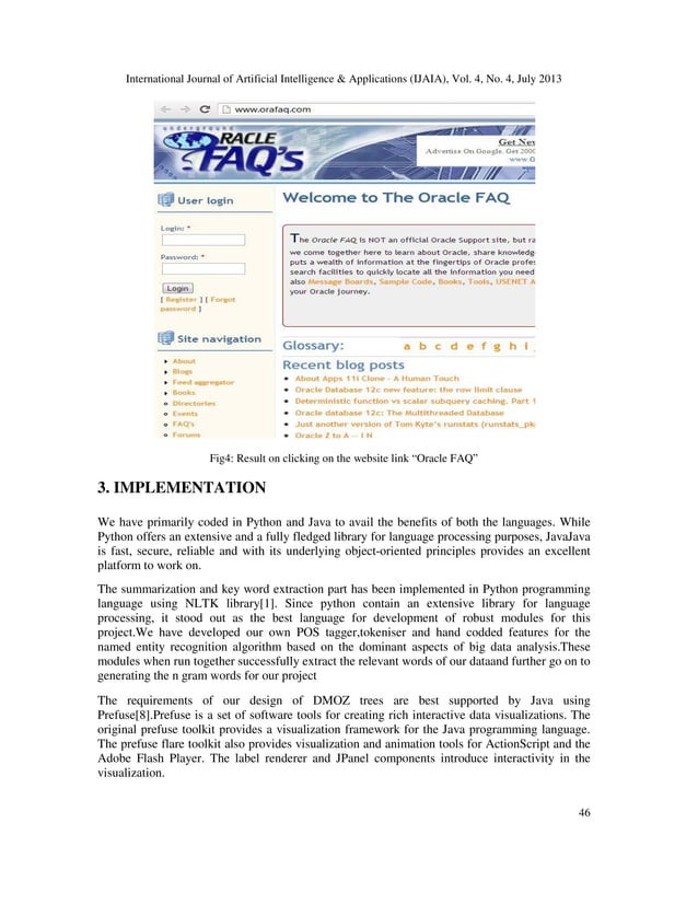 ONTOLOGICAL TREE GENERATION FOR ENHANCED INFORMATION RETRIEVAL | PDF