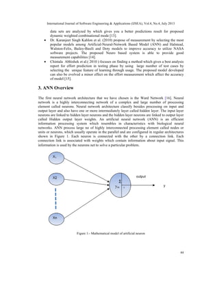 A Software Measurement Using Artificial Neural Network And Support A Software Measurement Using Artificial Neural Network And Support