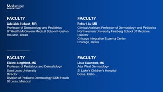 Collaborative Care in Pediatric Atopic Dermatitis: A Multidisciplinary ...