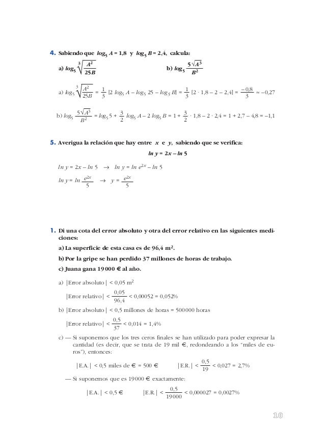 3 a=log2 3 b=log5 matematicas reales numeros resueltos 44167800 soluciones