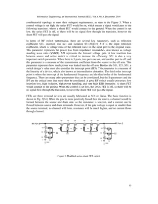 LOW POWER SI CLASS E POWER AMPLIFIER AND RF SWITCH FOR HEALTH CARE | PDF