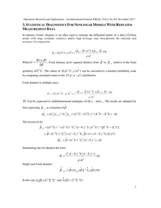 Residuals and Influence in Nonlinear Regression for Repeated ...
