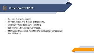 Fadec System.pdf Comprehensive Overview of Full Authority Digital Engine Control (FADEC ...