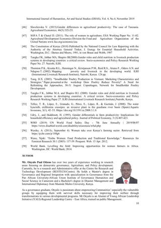 WOMEN AND AGRICULTURE IN RURAL KENYA: ROLE IN AGRICULTURAL PRODUCTION | PDF