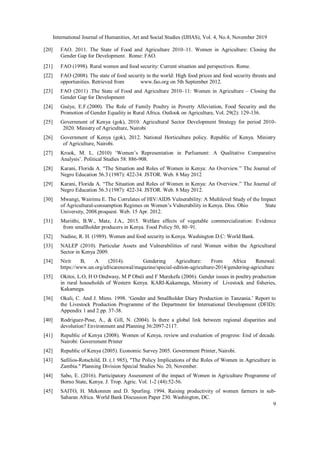 WOMEN AND AGRICULTURE IN RURAL KENYA: ROLE IN AGRICULTURAL PRODUCTION | PDF
