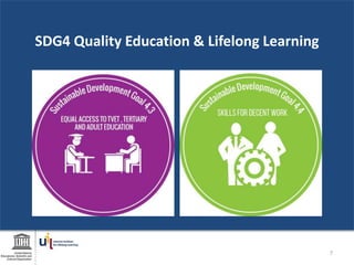 7
SDG4 Quality Education & Lifelong Learning
 