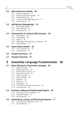 Assembly Language for x86 Processors 6th Edition Kip Irvine | PDF