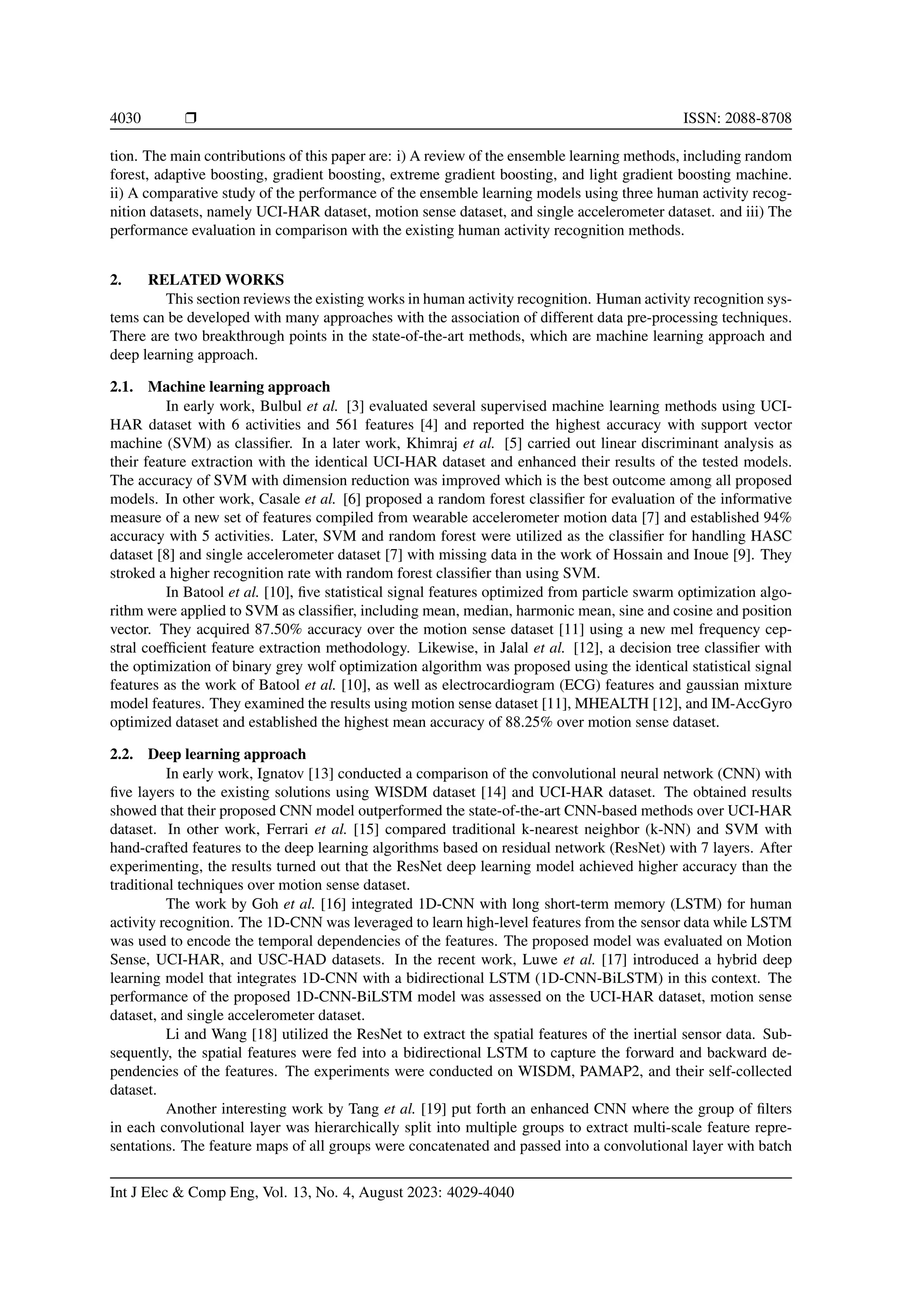 Wearable sensor-based human activity recognition with ensemble learning ...