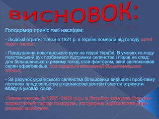 Голодомор в Україні