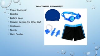 SWIMMING powerpoint to help you swims in | PDF