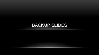 BACKUP SLIDES
 