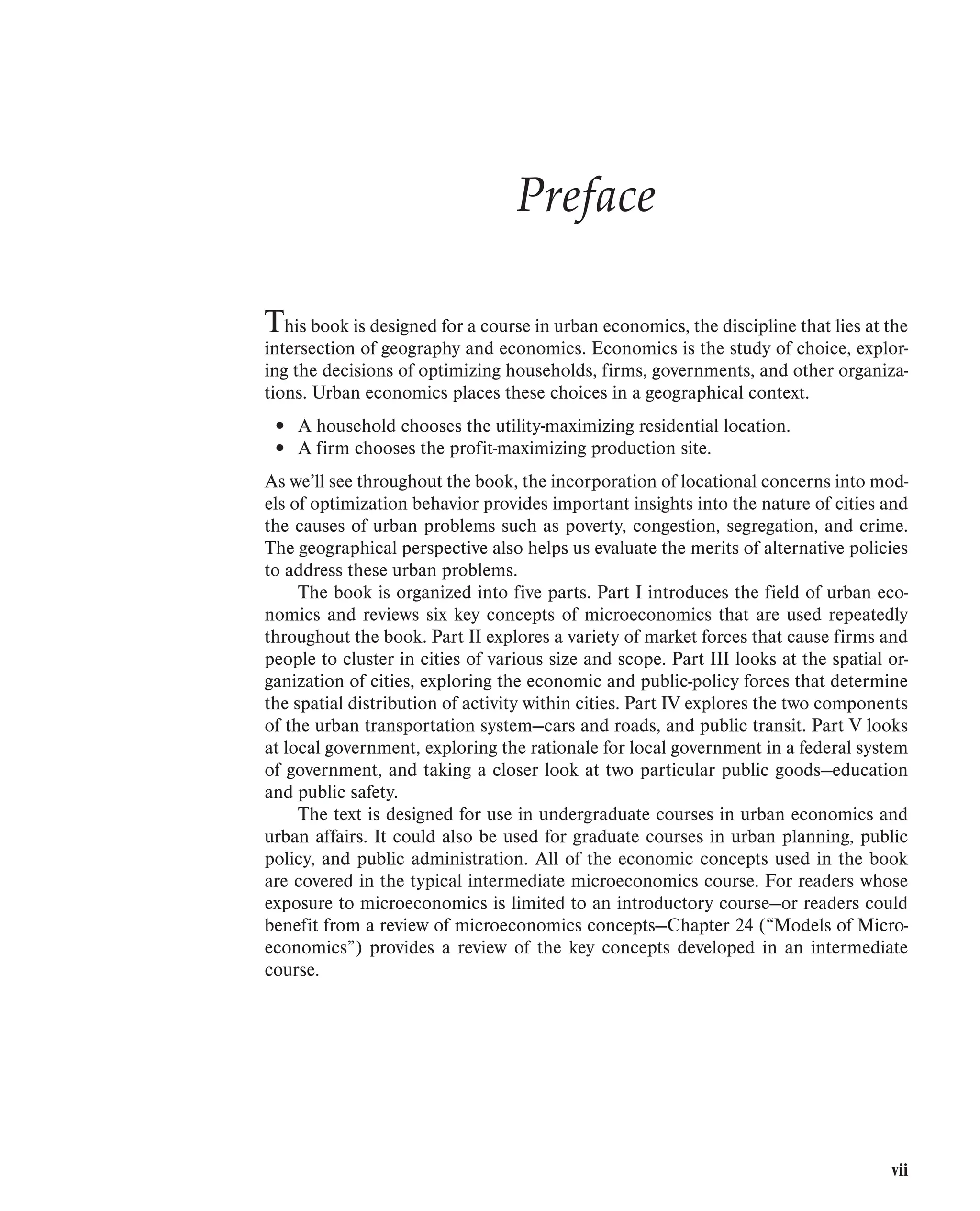 (eBook PDF) Urban Economics 9th Edition by Arthur O'Sullivan | PDF