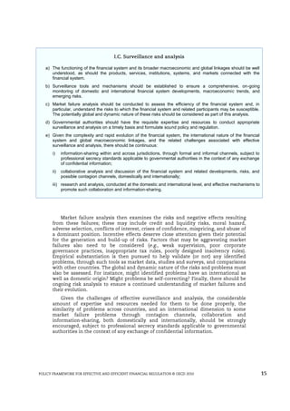 Policy Framework for Effrctive and Efficient Financial Regulations | PDF