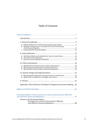 Policy Framework for Effrctive and Efficient Financial Regulations | PDF