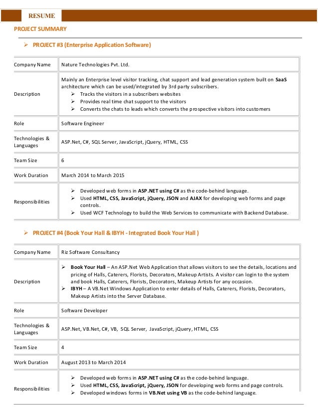 Summary For Saas Resume Summary For Saas Resume