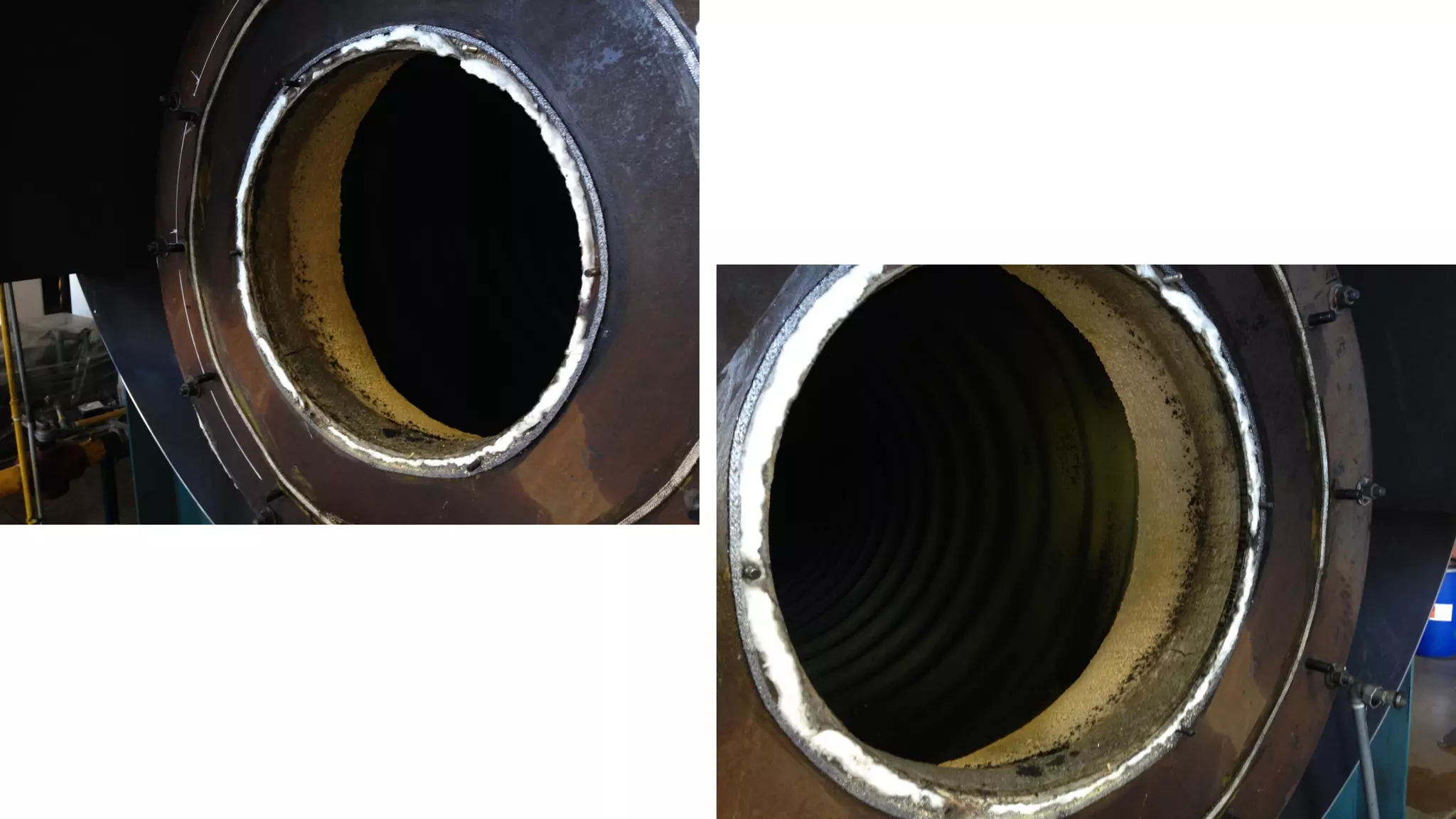 Quemado ST Johnson Instalacion 1000 HP CB High Pressure Boiler Retrofit Petenatti