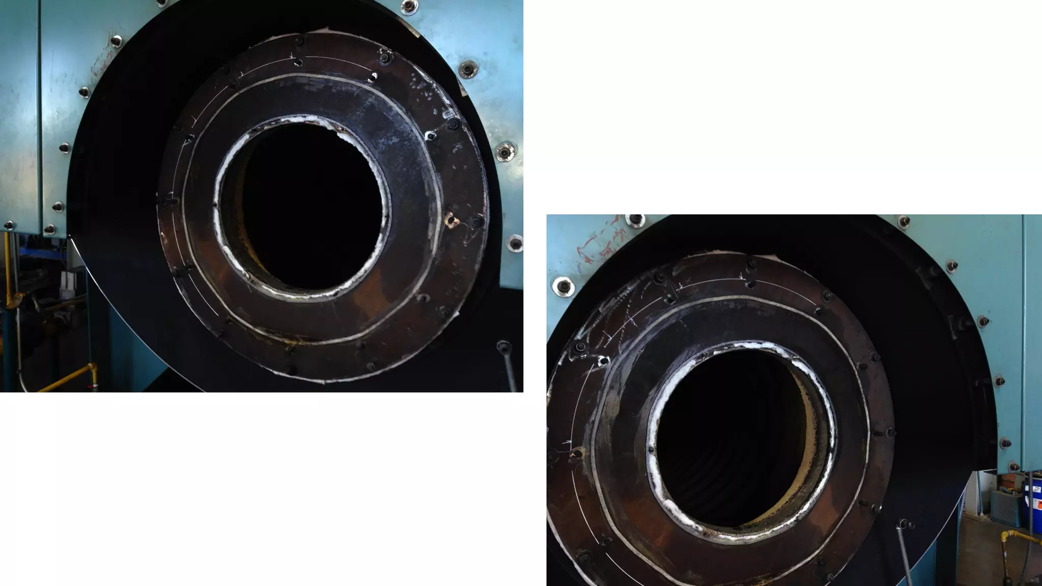 Quemado ST Johnson Instalacion 1000 HP CB High Pressure Boiler Retrofit Petenatti