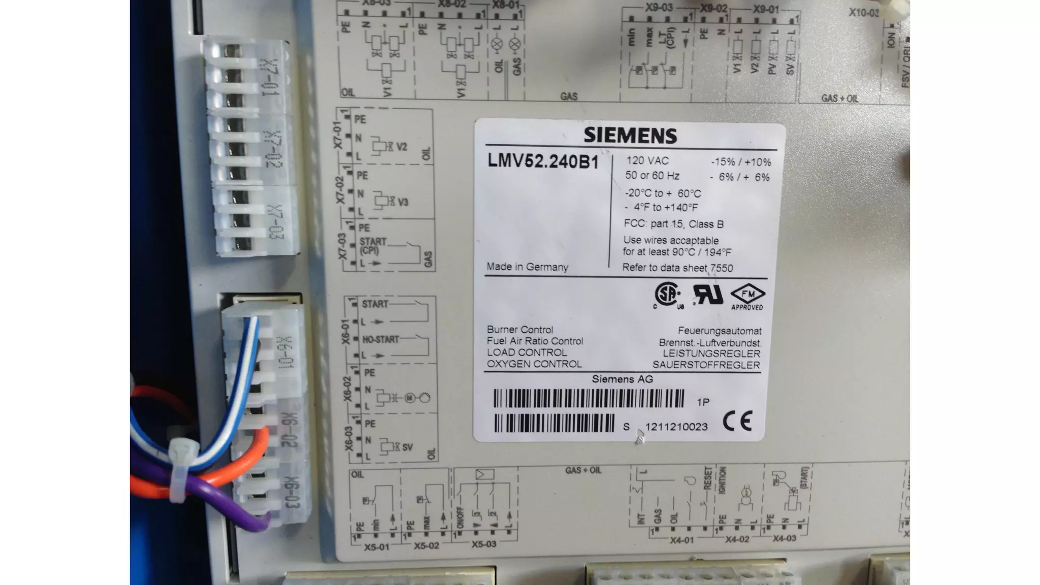 Quemado ST Johnson Instalacion 1000 HP CB High Pressure Boiler Retrofit Petenatti