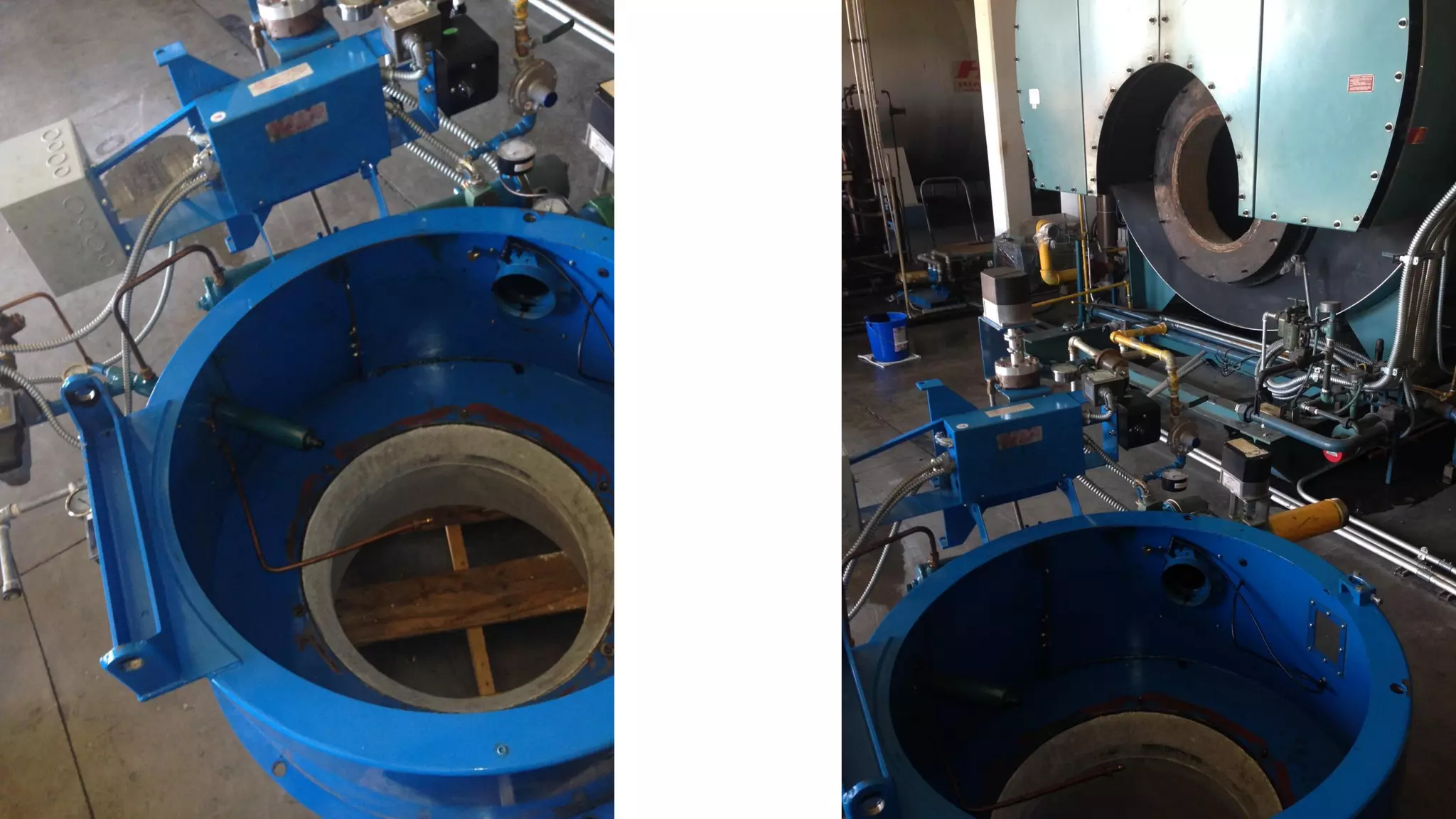 Quemado ST Johnson Instalacion 1000 HP CB High Pressure Boiler Retrofit Petenatti