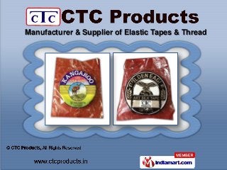 Manufacturer & Supplier of Elastic Tapes & Thread
 