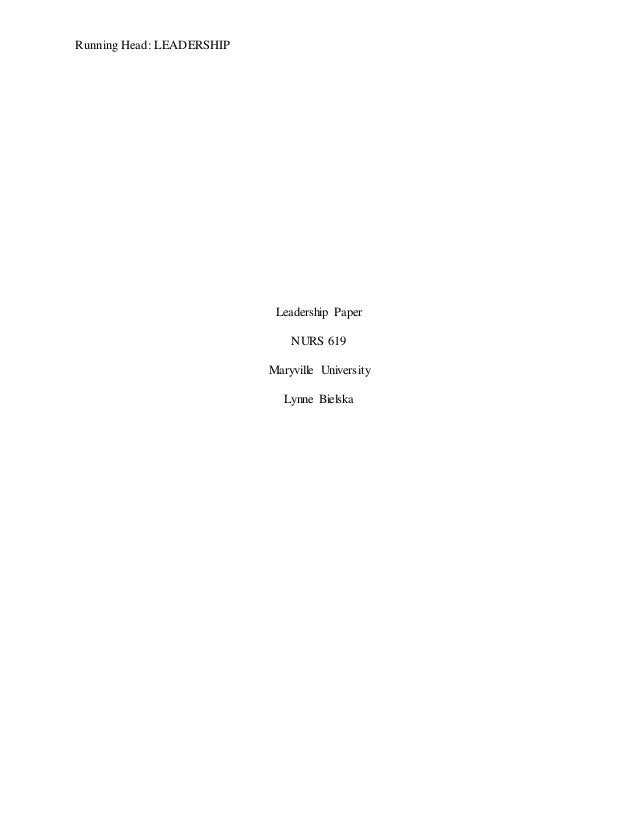 Leadership term paper help