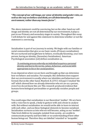 Lo4 Assessment Essay