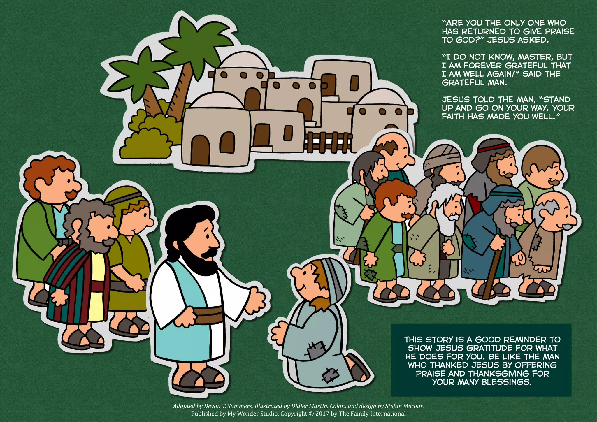 Jesus Heals Ten Lepers | PDF