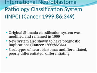 Shimada Classification Neurblastoma pptdasdasdasdasdsadsadasdasdas | PPT