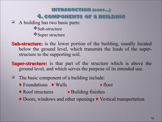 Comprehensive Introduction to Building Construction Principles and ...