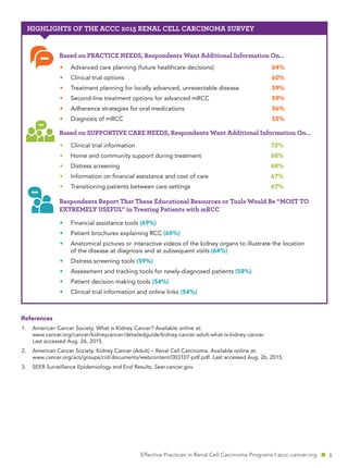 Rcc Program RCC-Effective-Practices-in-Renal-Cell-Carcinoma-Programs | PDF