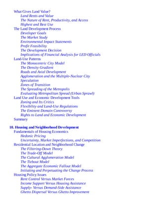 Local Economic Development: Analysis, Practices, and Globalization | PDF