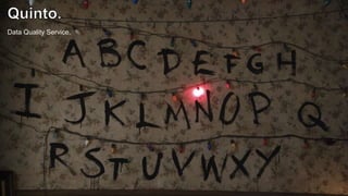 Data Quality Service.
 