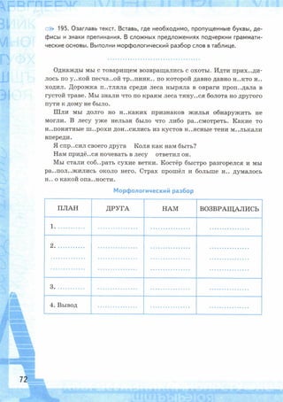 Рабочая тетрадь по русскому языку. 6 класс. В 2 ч. К учебнику М.Т. Баранова и др. - Тростенцова Л.А., Дейкина А.Д., Невская С.И. / часть 2