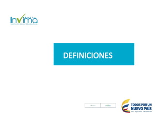 DEFINICIONES
 