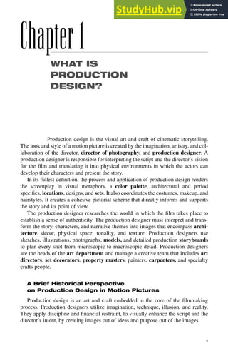 447 - The Filmmaker S Guide To Production Design | PDF