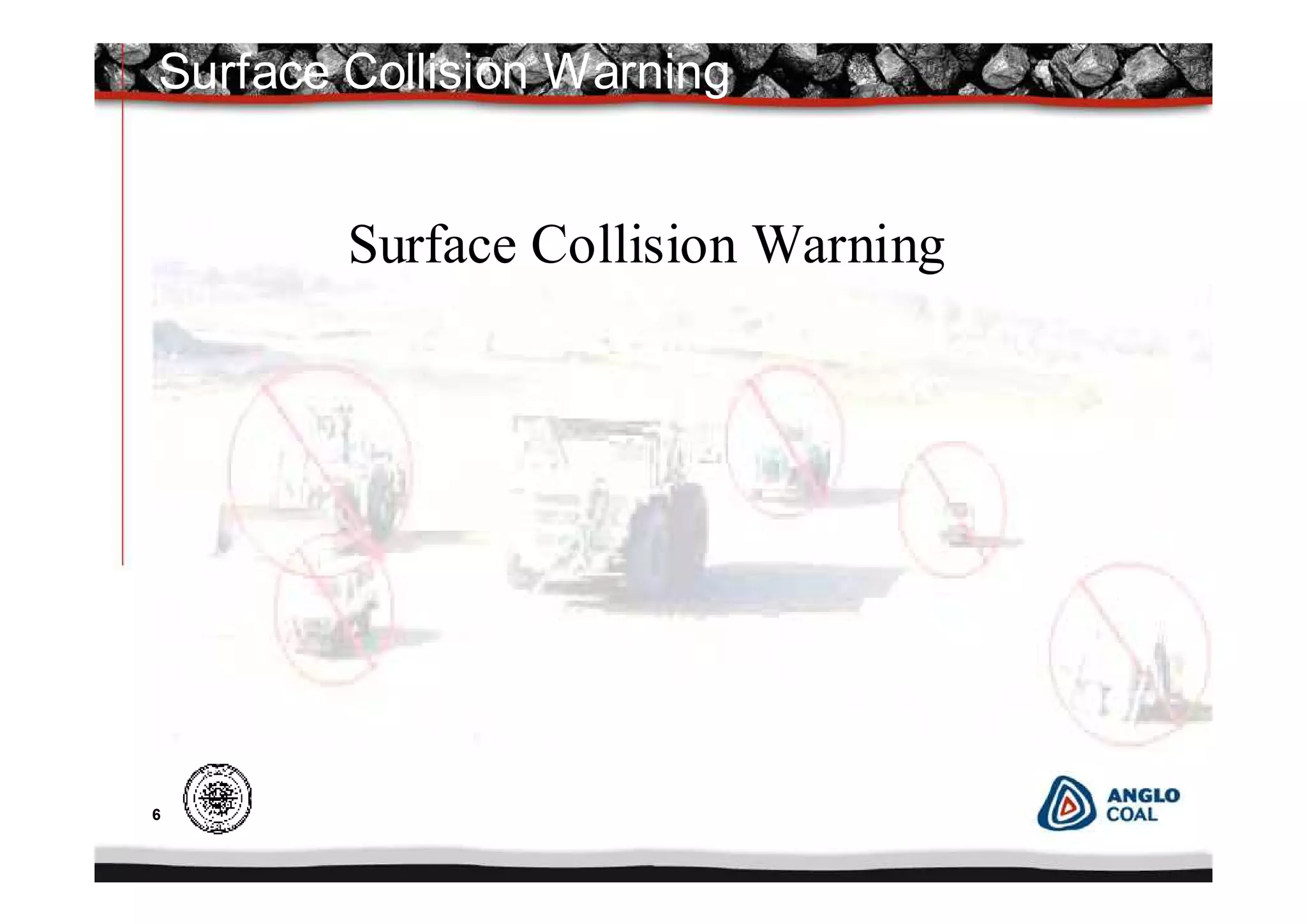 6
Surface Collision Warning
Surface Collision Warning
 