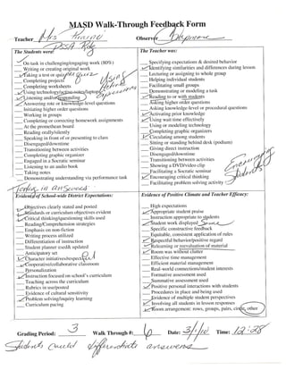 Walkthrough Evaluations Showing Teaching Style.PDF