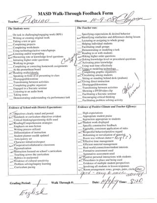 Walkthrough Evaluations Showing Teaching Style.PDF