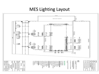 MES Lighting Layout
 
