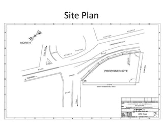 Site Plan
 