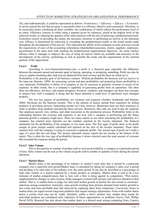 EFFECTS OF MARKETING STRATEGIES ON ORGANIZATIONAL PERFORMANCE | PDF