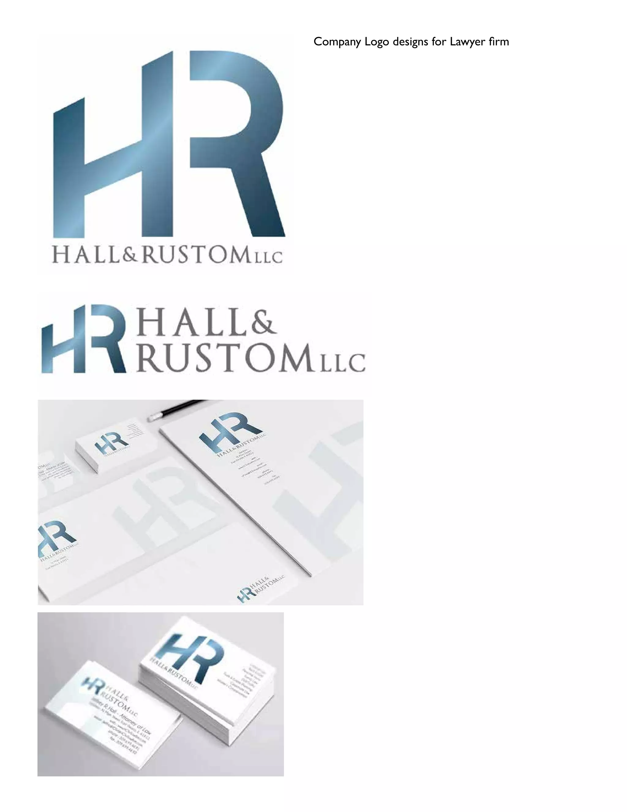 Company Logo designs for Lawyer firm
 