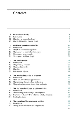 Molecular Collisions In The Interstellar Medium 2nd Ed David Flower | PDF