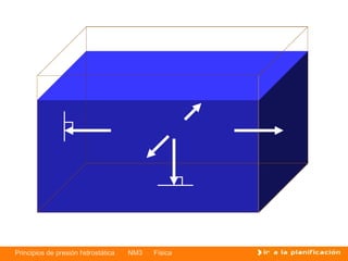 Principios de presión hidrostática   NM3   Física
 