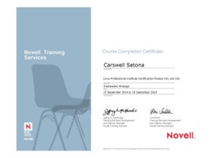 CarswellSetona-LinuxProfessionalInstituteCertificationModule101and102-Novell (1)
