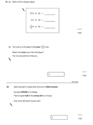 4. L6 Booster Booklet WORD PROBLEMS