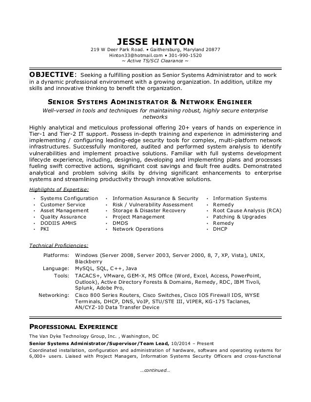 jesse hinton resume