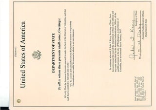 Certificate of Eng. Ahmad Jamal